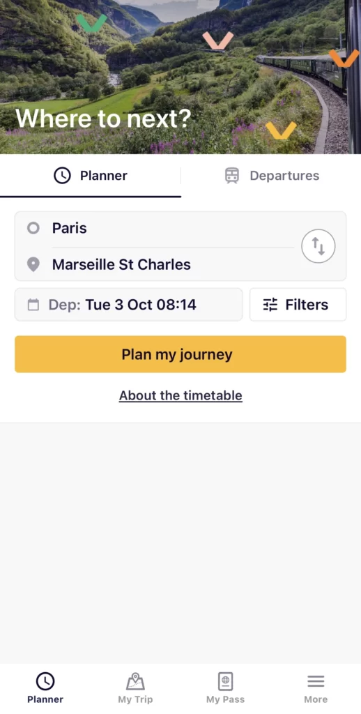 How to Use the Eurail/Interrail Rail Planner App 2024 Guide