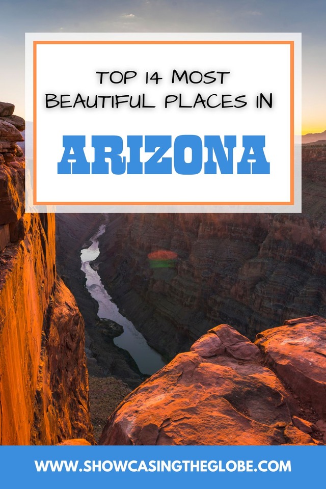 Top 14 Most Beautiful Places in Arizona Pinterest Pin