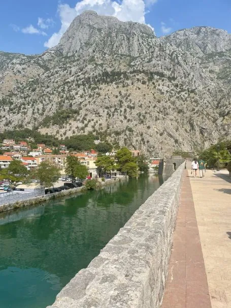 Kotor Old Town Walls in Montenegro
