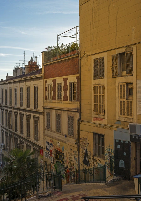 Le Cours Julien in Marseille France