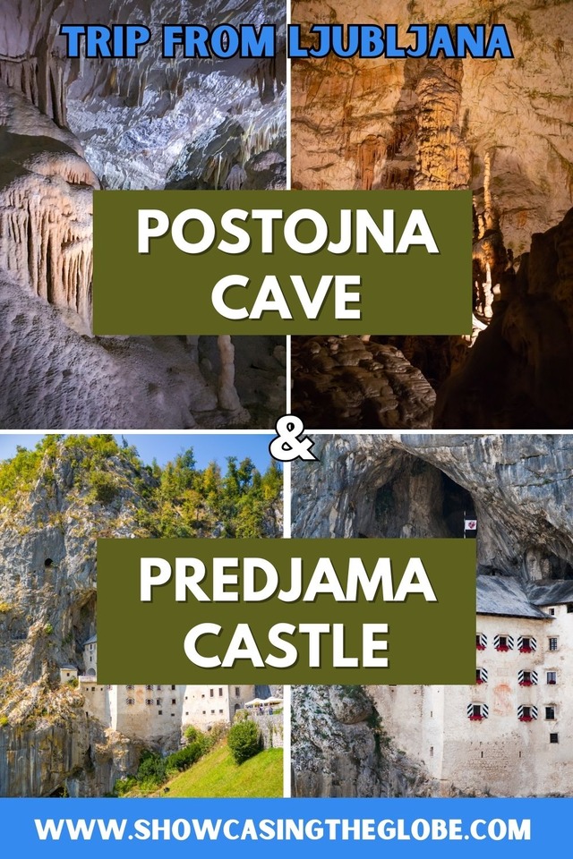 Postojna Cave and Predjama Castle from Ljubljana Pinterest Pin 2