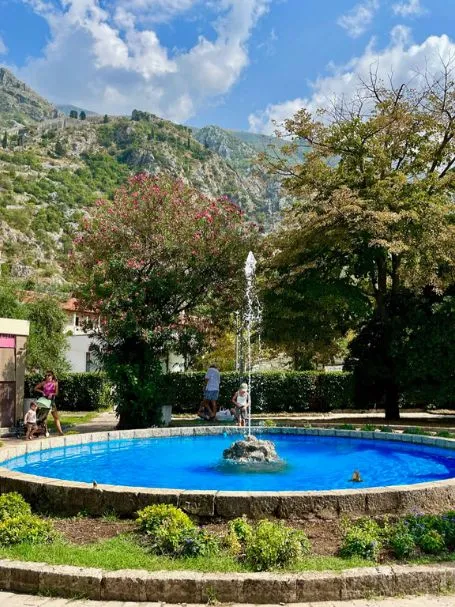 Water Fountains in Kotor Montenegro