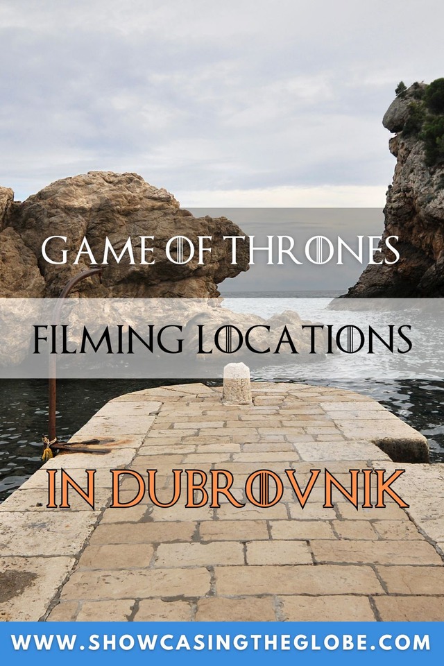 Game of Thrones Filming Locations in Dubrovnik Pinterest Pin 1