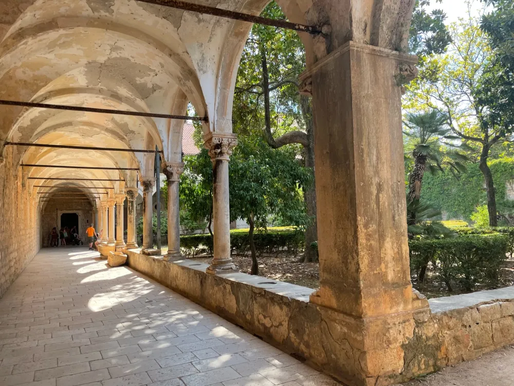 Benedictine Monastery Cloister Garden Lokrum Island