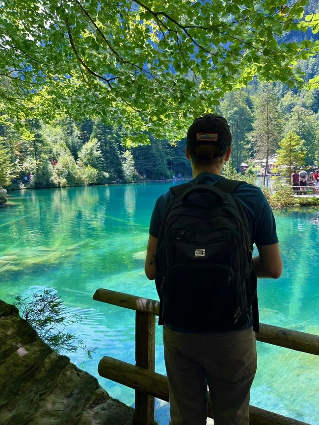 Me at Lake Blausee