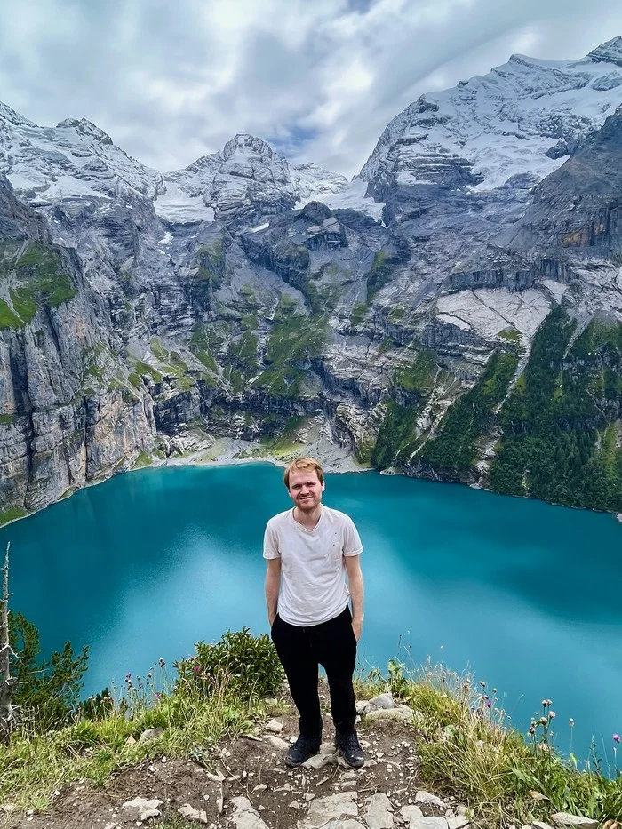 Me at Oeschinen Lake